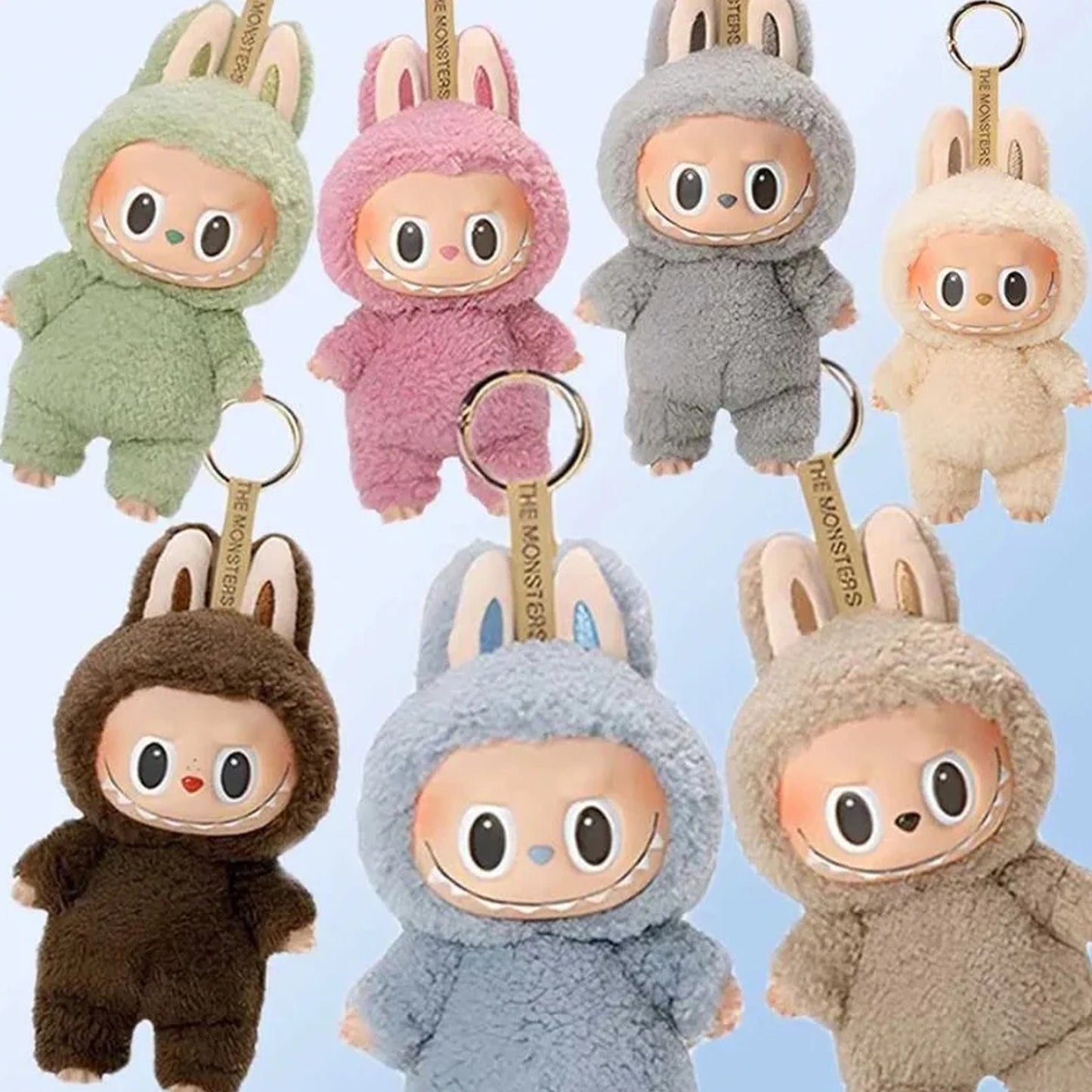 Labubu Have a Seat Monster Plush Keychain Blind Box (Random Character) - 1 PC