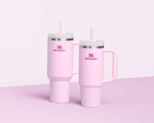 STANLEY Quencher H2.0 Tumbler with Handle and Straw | Flowstate 3-Position Lid | Cup Holder Compatible for Travel | Insulated Stainless Steel Cup