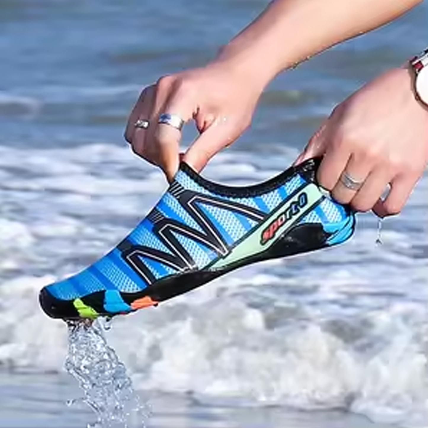 Water Shoes for Women Men Quick-Dry Aqua Socks Swim Beach Barefoot Yoga Exercise Wear Sport Accessories Pool Camping Must Haves Adult Youth Size