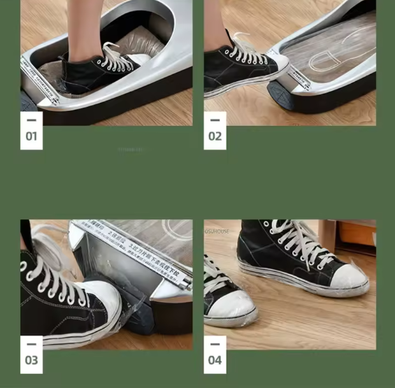 Car-Style Shoe Cover Dispenser