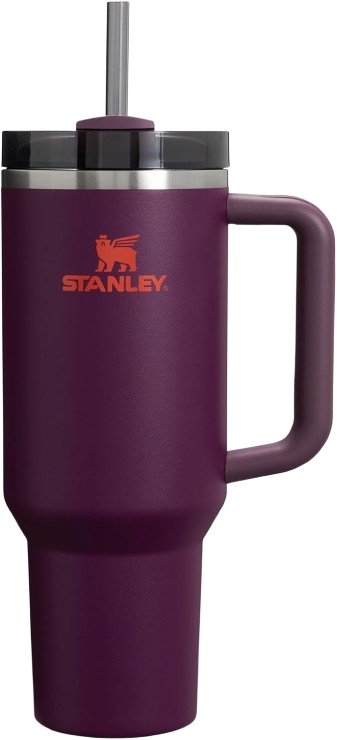 STANLEY Quencher H2.0 Tumbler with Handle and Straw | Flowstate 3-Position Lid | Cup Holder Compatible for Travel | Insulated Stainless Steel Cup
