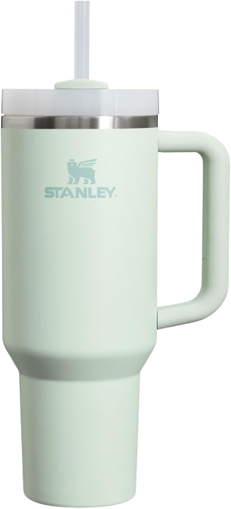 STANLEY Quencher H2.0 Tumbler with Handle and Straw | Flowstate 3-Position Lid | Cup Holder Compatible for Travel | Insulated Stainless Steel Cup